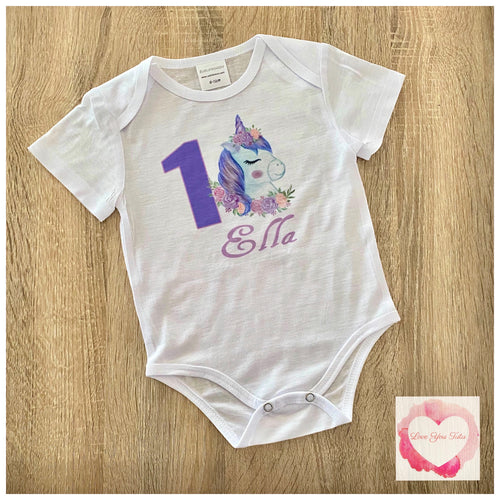 Boho unicorn printed design