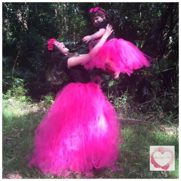 Mummy & Me matching full length tutus
