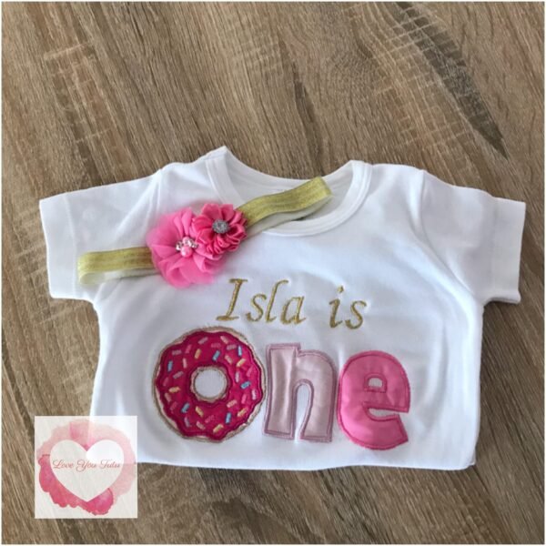 Embroidered Donut design