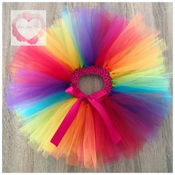 Rainbow short Tutu skirt