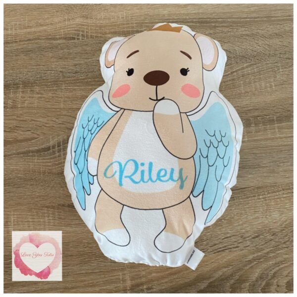 Memory Angel bear cuddle pillows - Image 4