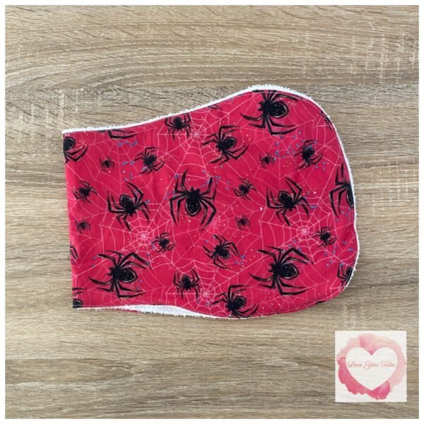 Spiderman burp cloth