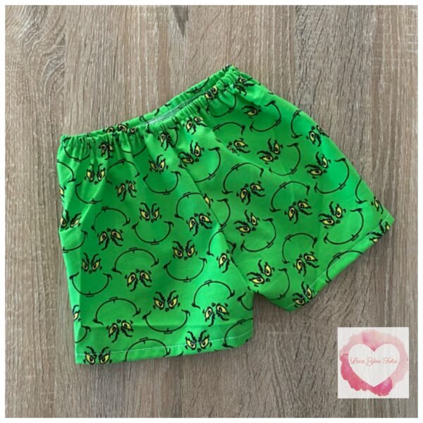 The Grinch unisex shorts release - ready to ship