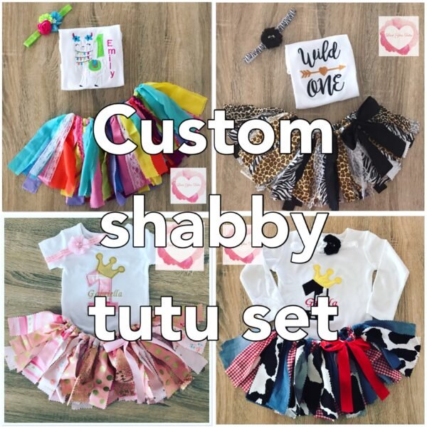 *Custom Shabby tutu set