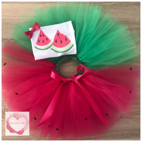 Watermelon tutu set