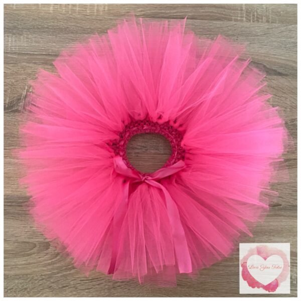 Shocking pink short tutu 1-5 years -ready to ship