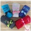 Embroidered personalised towel with picture - Image 3