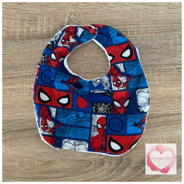 Spiderman bib -ready to ship