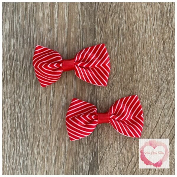 Christmas Bow hair clip sets - Image 10