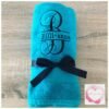 Embroidered split monogrammed towel - Image 7