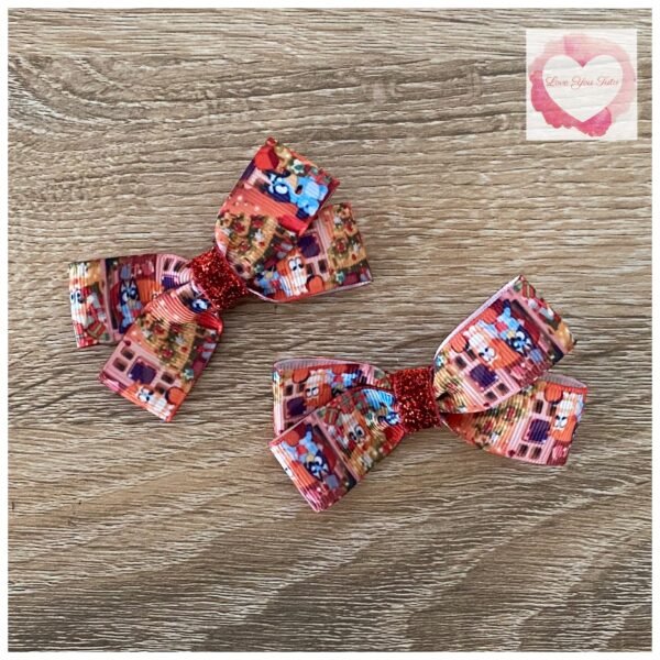 Bluey bow hair clips - Image 8