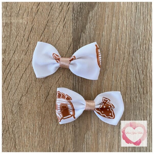 Christmas Bow hair clip sets - Image 7