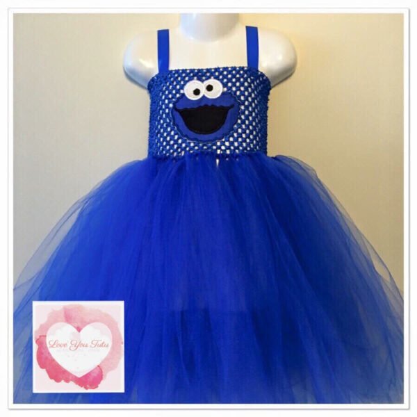 Blue Montser Tutu dress