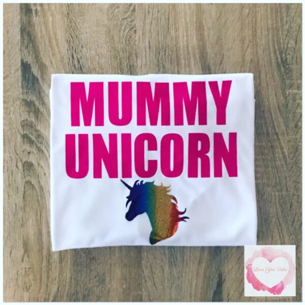 Mummy unicorn design