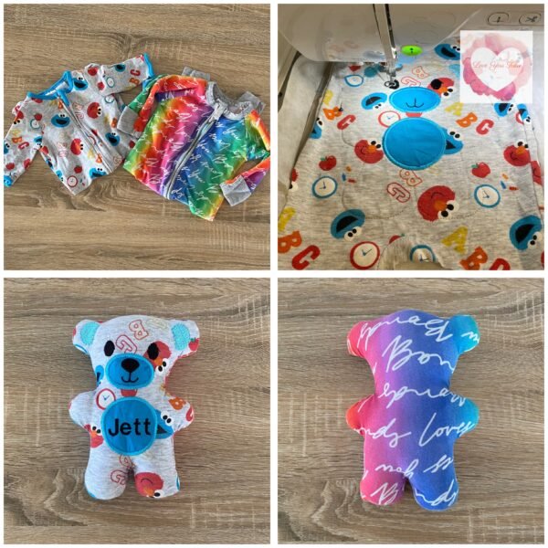 Personalised Teddy/memory bear stuffie