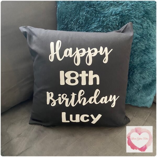 Birthday cushion