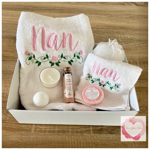 Personalised pamper bath gift set - Image 14