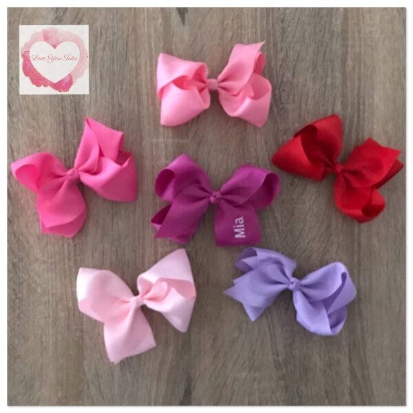 Personalised bows various colours - Image 10