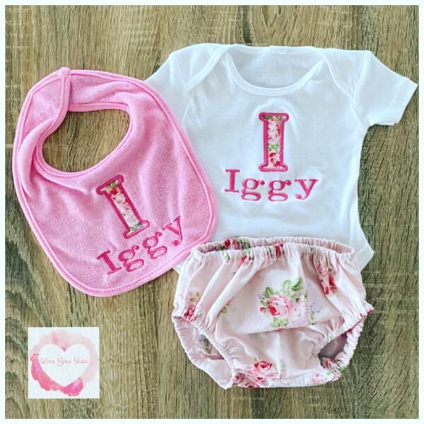 Monogrammed baby set - Image 2