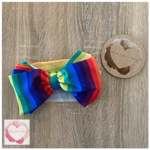 Large top knot hair bow - Image 10