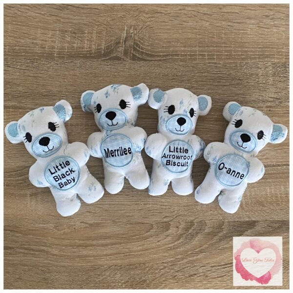 Personalised Teddy/memory bear stuffie - Image 26