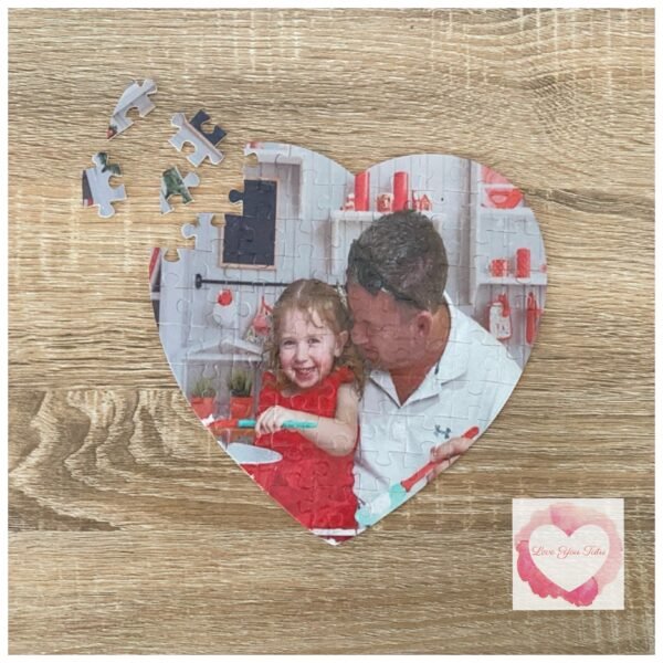 Personalised heart puzzle - Image 3