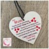 Mum heart ornament decoration