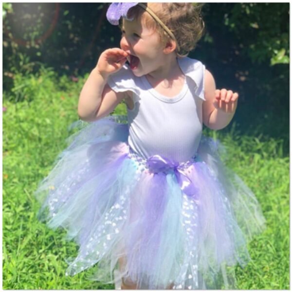 Love heart 3/4 length Tutu skirt