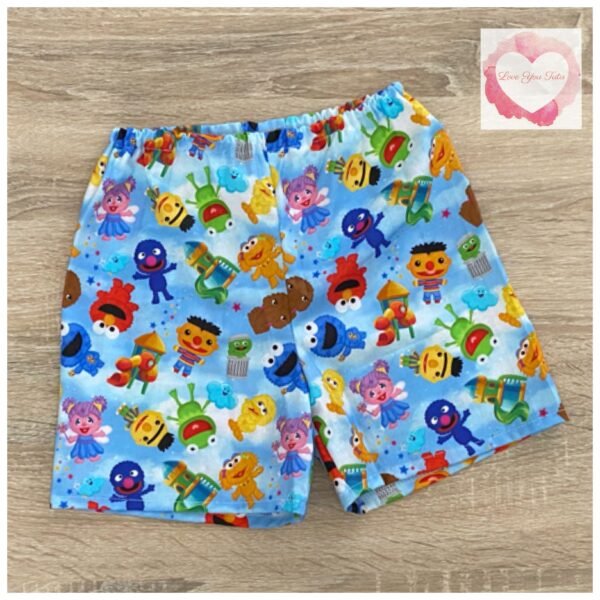 Sesame Street shorts size 2- ready to ship