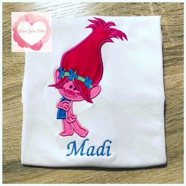 Embroidered  Princess design - Image 2