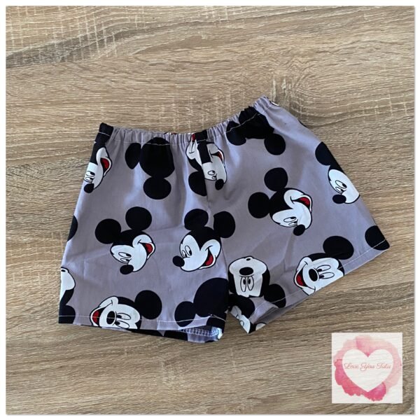 Mouse-boy shorts size 000- ready to ship