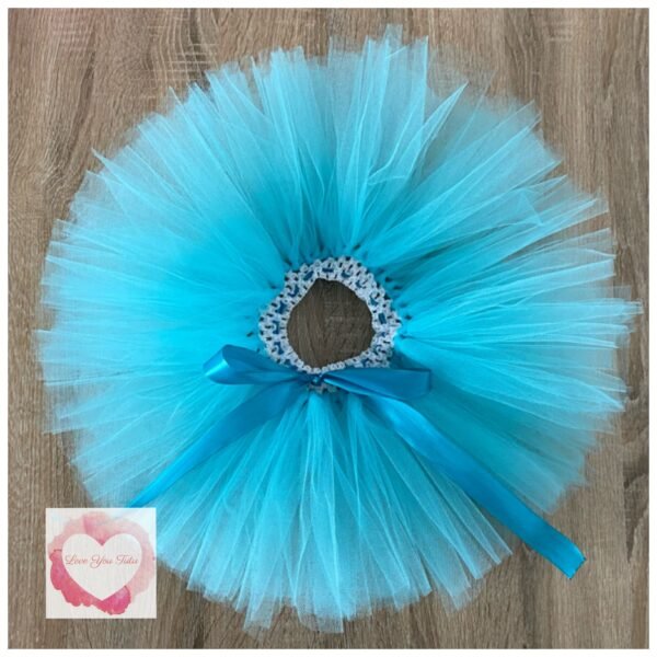 Light turquoise short tutu 1-5 years -ready to ship