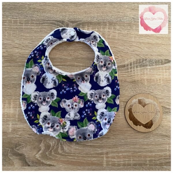 Koala bib -ready to ship