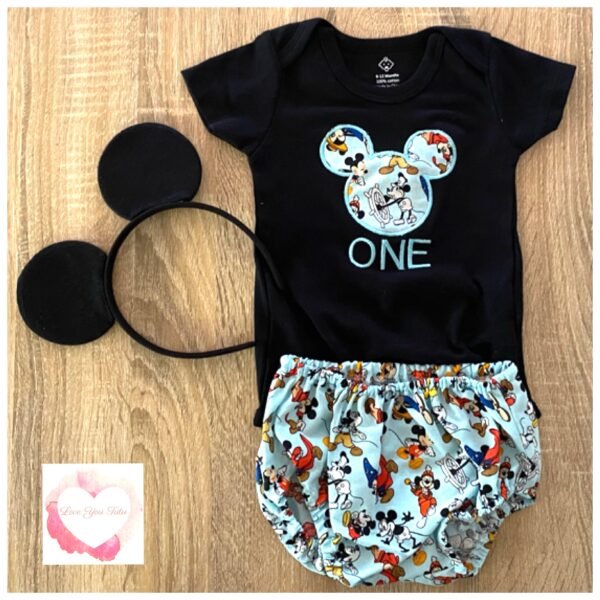 Mickey Mouse 1st birthday set size 1-ready to ship