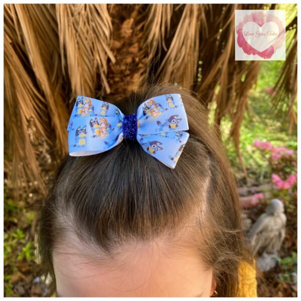 Bluey bow hair clips - Image 6