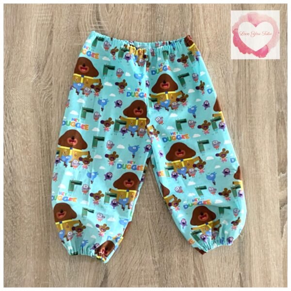 Hey Duggee harem pants size 2-ready to ship