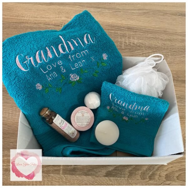 Personalised pamper bath gift set - Image 9