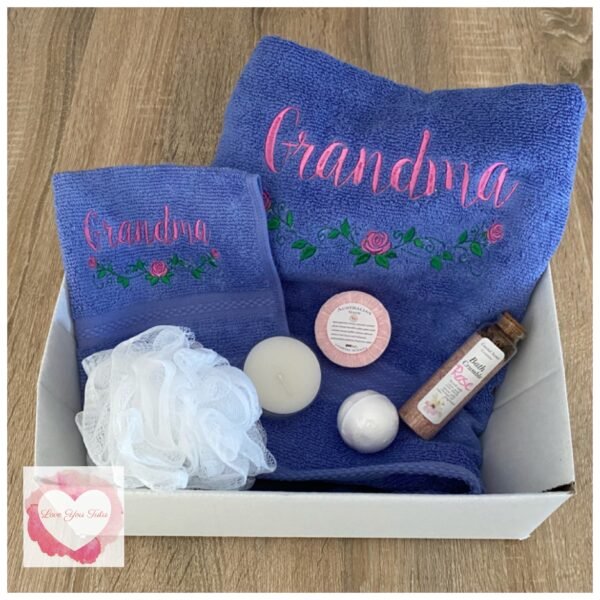 Personalised pamper bath gift set - Image 5