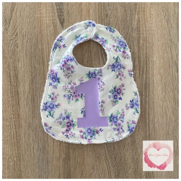 1st birthday bib