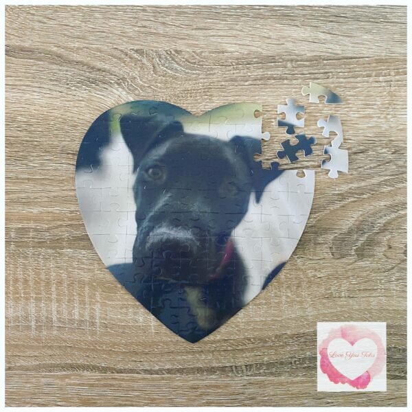 Personalised heart puzzle - Image 2