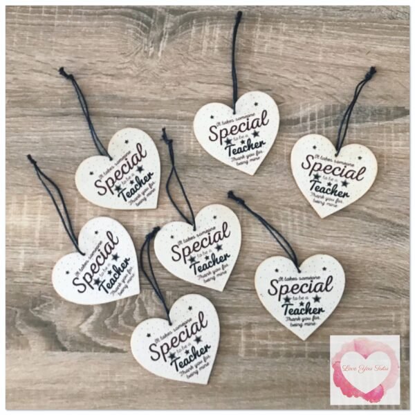 Teachers Heart decoration