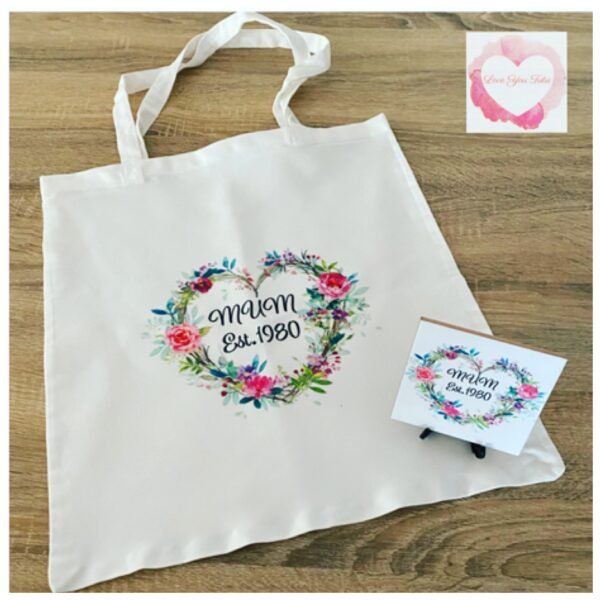 Mother’s Day bag & ornament tile set