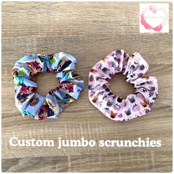 *Custom jumbo scrunchie - Image 2