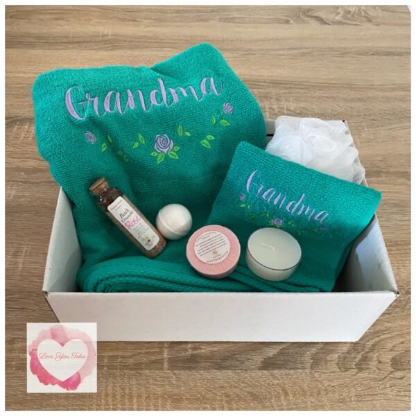 Personalised pamper bath gift set - Image 6