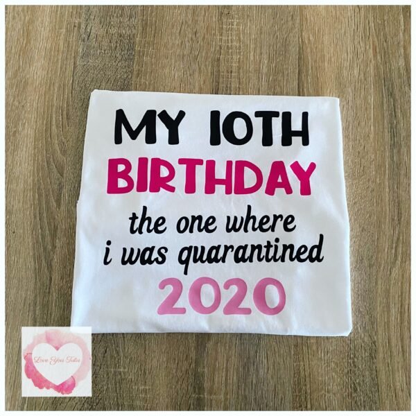 Quarantined birthday design