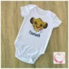 Lion face printed design
