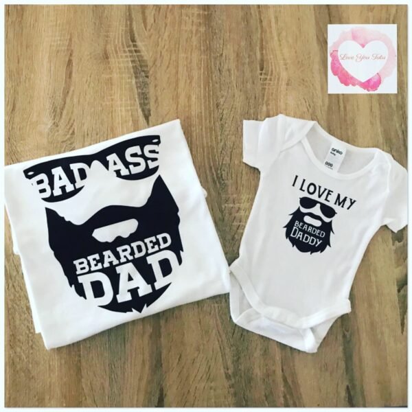 Bad ass bearded dad design - Image 2