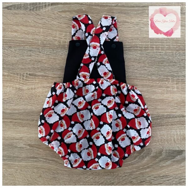 Santa romper size 9-12 mths -ready to ship - Image 2