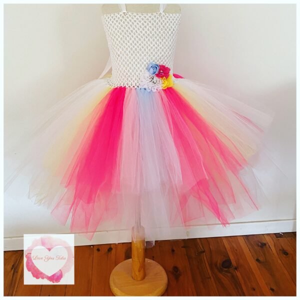 Unicorn high low tutu dress