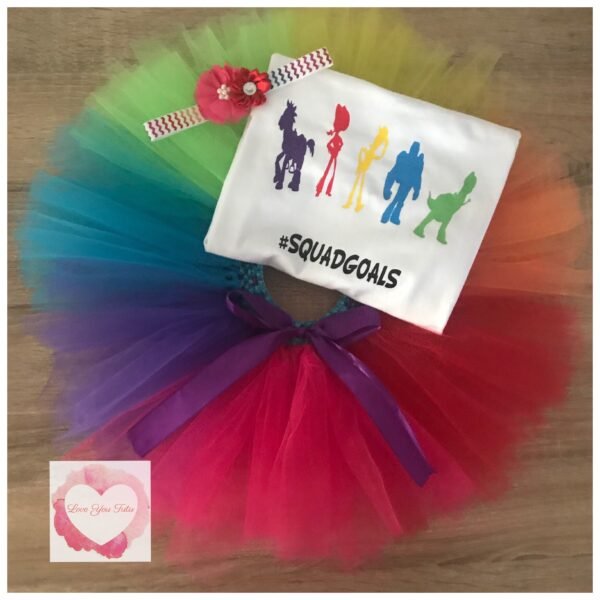 #squad goals toy story tutu set